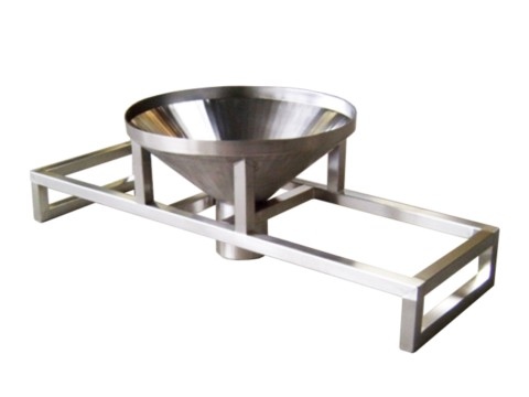 Meuble inox d'angle
